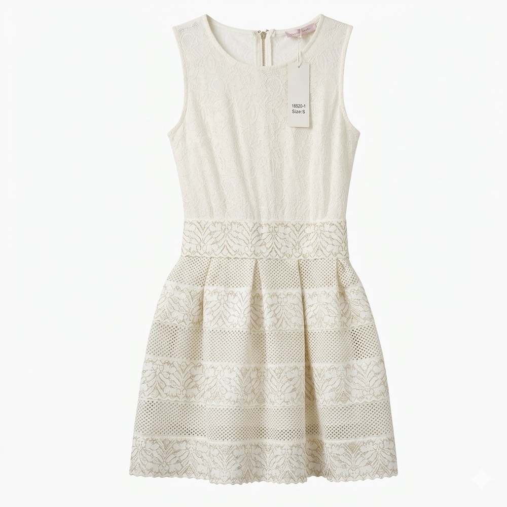 Chokolate Paris Tulle Dress NWT White